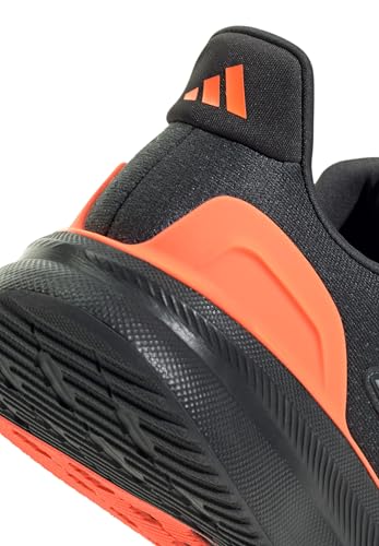 adidas Herren Ultrarun 5 Running Shoes, Carbon/Matte Silver/Lucid Orange, 45 1/3 EU – Ansicht 2