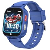 Transformers 4G Kids Smart Watch Phone, GPS, Video Call, Waterproof - Blue