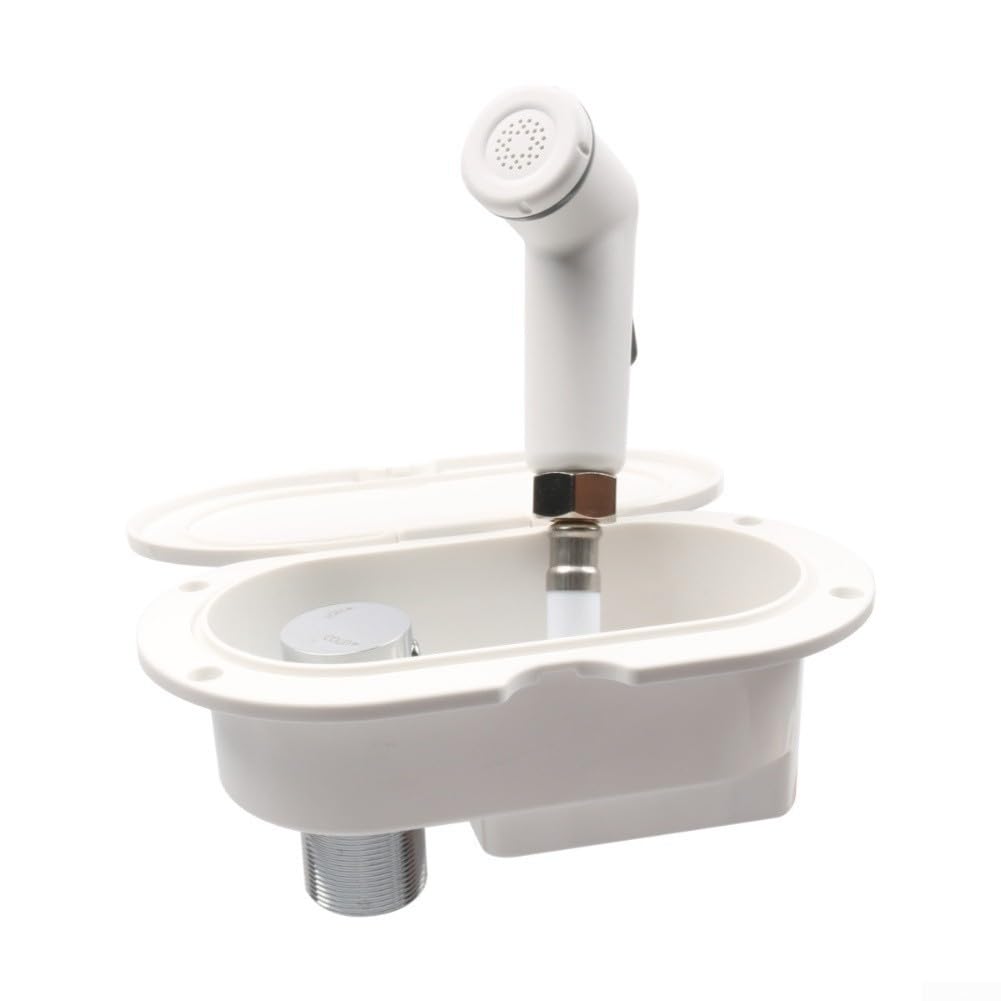 Kit Ducha Oculta Barco RV para mezcla Frío Calor 2,5M Kit Ducha