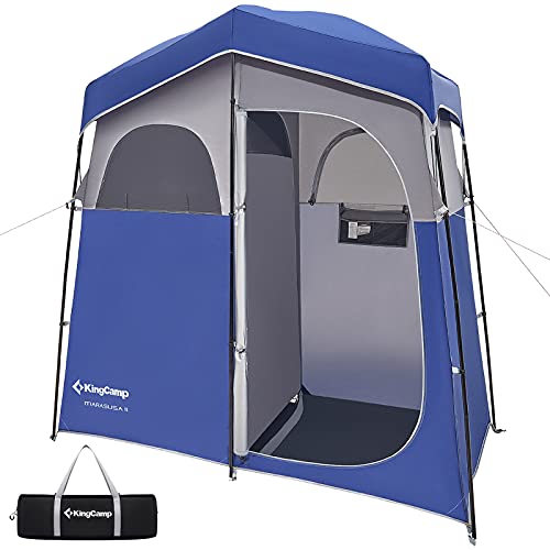 KINGCAMP Duschzelt Marasusa II Camping Umkleidezelt WC Toiletten Zelt 2 Personen
