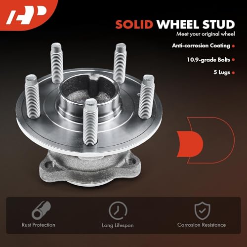A-Premium Wheel Hub and Bearing Assembly Compatible with Chevrolet Sonic 2016-2019 Trax 2016-2020 Buick Encore 2016-2017 Rear Driver or Passenger Side by A-premium - Image 6