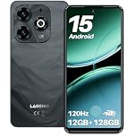 LAGENIO A11 Smartphone Android 15, 12GB RAM+128GB ROM/TF 1TB, 6.7'' HD+120Hz, Octa-Core Unisoc T7250 Telefono Cellulare, 5150mAh/13MP+8MP/Fingerprint/Face ID/4G Dual SIM/Widevine L1/OTG