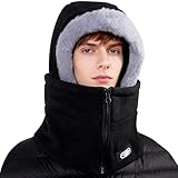 【Grand Confort】Cette cagoule coupe-vent est fabriquée à partir d'un tissu polaire composite isolant et épais, offrant une durabilité exceptionnelle ainsi qu'un toucher doux et agréable pour la peau. Il offre une excellente rétention de la chaleur et est facile à nettoyer, ce qui le rend adapté à un port prolongé. Sa construction légère assure un ajustement confortable et sans contrainte, s'adaptant à la plupart des formes de tête, tant pour les hommes que pour les femmes.