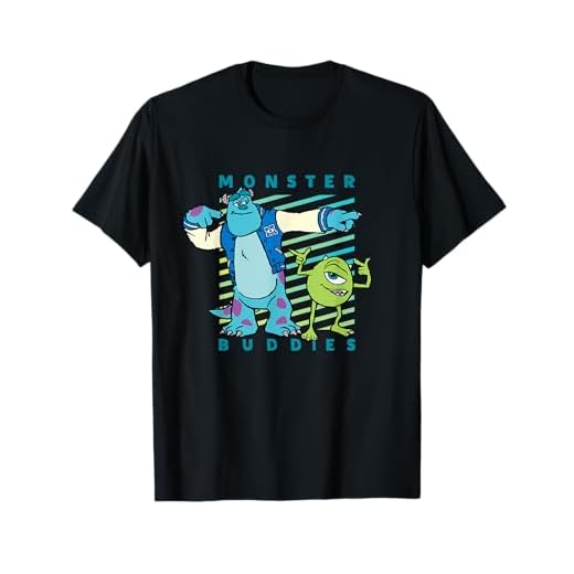 Disney PIXAR Sulley and Mike Wazowski Monster Buddies T-Shirt