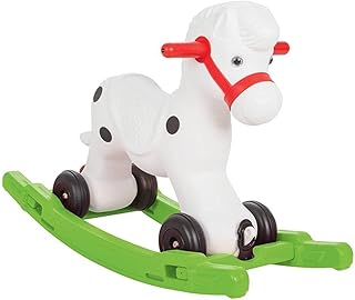 Pilsan 01 002 Rocking Pony Horse with Sound (Bag), Multi Colour