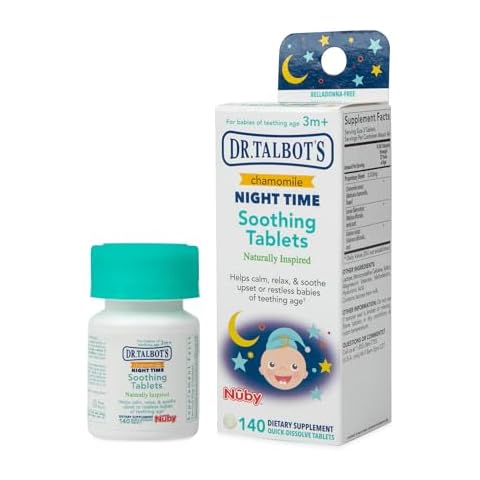 Dr. Talbot's Chamomile Nighttime Soothing Tablets 140 Count Cover
