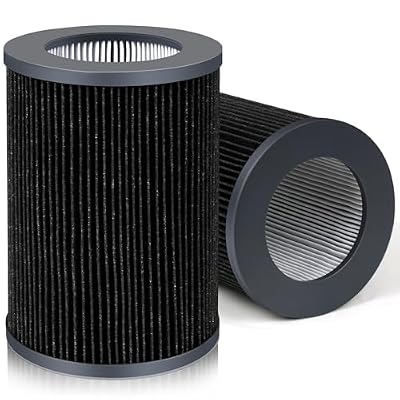 Monmagic Air Pro filter replacement Compatible with Moleku-le air filter Tri-Power Air Pro Air Puri-fier, 3-in-1 High-Efficiency True HEPA peco filter 2Pack