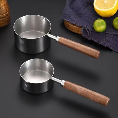 BinaryABC Mini Sauce Pan Cooking Pot, Stainless Steel with Pour Spout, 250ml by BinaryABC - Image 5
