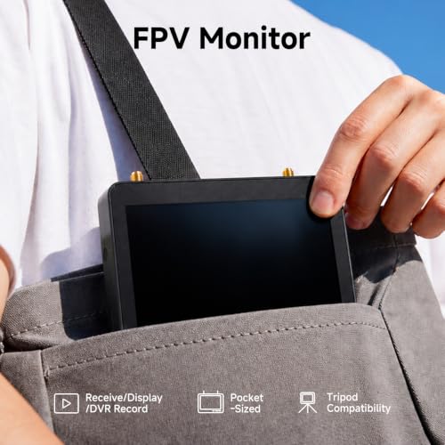 BETAFPV FPV Monitor with 1080P 60fps HD Video 1000-nit 4.5'' LCD Display