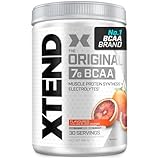 XTEND Original BCAA Powder Italian Blood Orange 30 Servings | 7g BCAAs Per Serving | Sugar Free Branched Chain Amino Acids and Electrolytes Powder for Post Workout Muscle Recovery and Hydration
