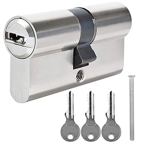 Preisvergleich Produktbild BETOY Schließzylinder mit 3 Sicherheitsschlüsseln,Profilzylinder Türzylinder, 35 / 35(70mm) ürschloss Schließzylinder Zylinderschloss