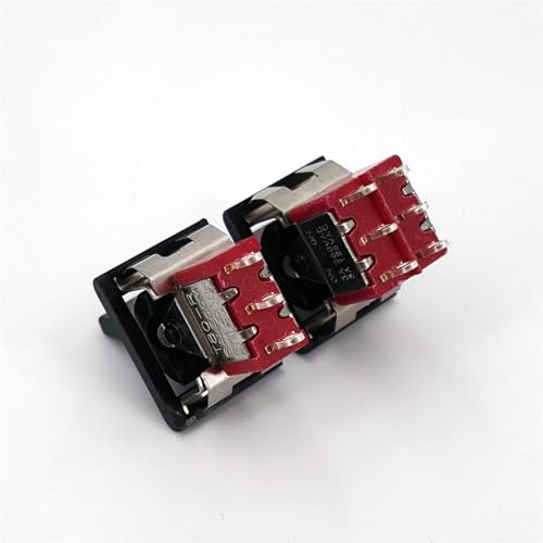 Interruptor SHT80-R mini paddle toggle switch azul para paneles de control en talleres 3