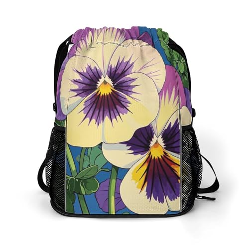 Sac à dos léger cordon de serrage Pansy Perfection de sport gym et randonnée