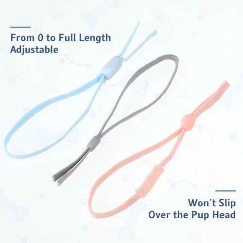60pcs Puppy ID Collars 12 Colors Soft Adjustable Whelping Collars Identification Puppy Collar Bands for Dog Kitten Newborn Pet - Image 4