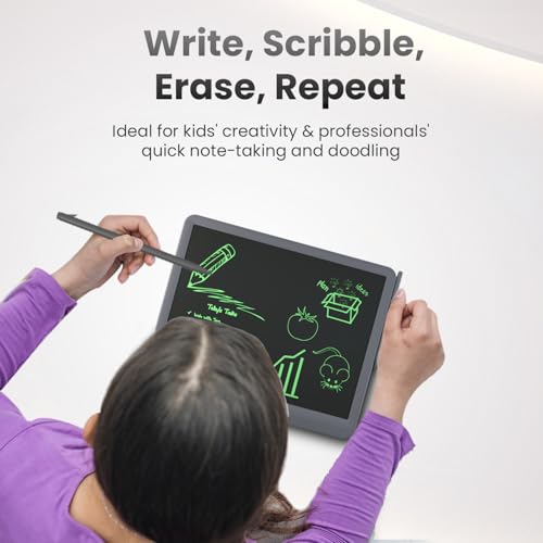 Image of Portronics Ruffpad 15 Re-Writable LCD Screen 38.1cm (15-inch) Writing Pad for Drawing, Playing, Handwriting Gifts for Kids & Adults
