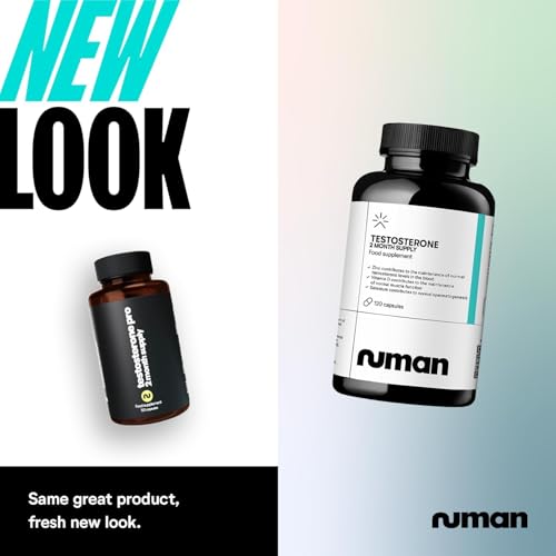 Numan Testosterone Pro - Maca Root, Tribulus Terrestris, Zinc, Ginseng - Testosterone Supplements for Men, Essential Vitamins & Minerals - 1100mg per Serving - 120 Capsules - Image 3