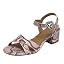 Pale Pink Faux Snake Print