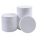Ruisita 16 Pack Craft Foam Disc Circle White Polystyrene Foam Block for DIY Arts and Sculpture (6" Diameter x 1" High)