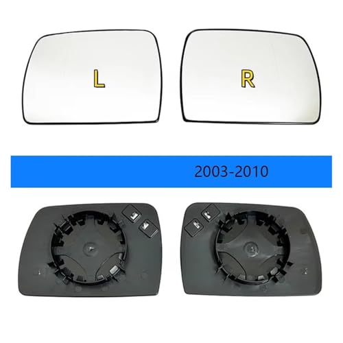 Rétroviseur extérieur verre gauche pour BMW X3 E83 2003-2010 chauffant