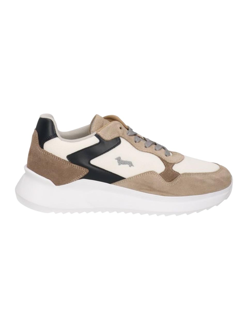 Harmont&Blaine Scarpa Uomo CAMOSCIO - Tex Mesh EFM261.130.BM0.CC 8051971507809-43 Beige Bianco 43