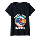 Photo Gallery donna vintage drago io can t i have surf amante retro surf maglietta con collo a v Photo Gallery donna vintage drago io can t i have surf amante retro surf maglietta con collo a v