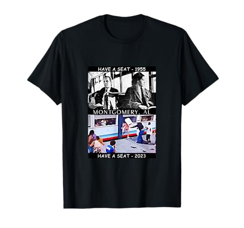 Montgomery Alabama Brawl Folding Chair Riverboat Fight 2023 T-Shirt