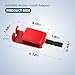 YXYYXY 43416 Anchor Install Adapter for Eskimo Ice Drills and All Ice Anchor Drills, Fit for Ice Anchor Systems, Secure Ice Fishing Tent & Shelter Anchoring Accessory, Winter Fishing Gear, Red
