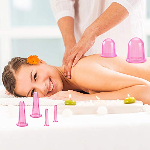 Siliconen cupping, anti cellulitis cups remover massager met body cupping, face cupping, eye cupping… - Image 7