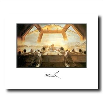 Salvador Dali The Sacrament of The Last Supper Surrealism 16x20 Art Print