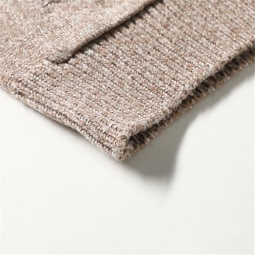 Men Thick Knit Vest Sleeveless Sweater Buttons Down Basic V Neck For Spring Winter Knit Vests4