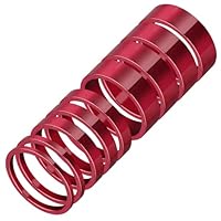 Spessori Manubrio MTB In Alluminio - Set Da 9 Pezzi Con Distanziali 2/3/5/10mm Per Bici 1 1/8" - Foto 4