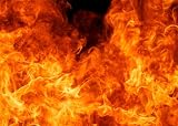 Fmarui Fire Backdrop 5x3ft Roaring Fire Flame Photography Background for Halloween Hells Bonfire Party Decorations Firefighter Theme Banner Picture Photo Studio Props