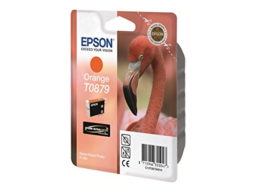Epson C13T08794010 - Ink Cartridge, Orange, Now Available at Amazon Dash Replenishment