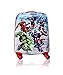 Marvel Avengers Hardshell Spinner Trolley 18 Inch Kids Luggage [Blue]