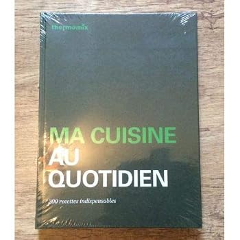 Paperback THERMOMIX / MA CUISINE AU QUOTIDIEN Book