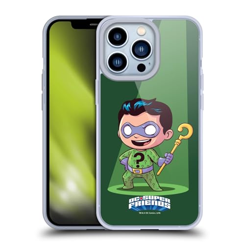 Head Case Designs Officially Licensed Super Friends DC Comics The Riddler Toddlers 2 Gel Case [Military Grade Protection] Compatible with Apple iPhone 13 Pro and Compatible with MagSafe