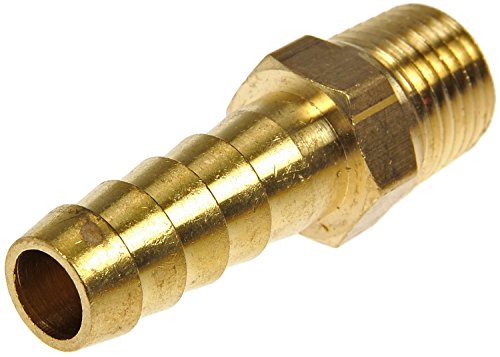 Conector manguera combustible 3/8 Dorman 785-416D adaptador rosca 1/4 MNPT para coche y barco