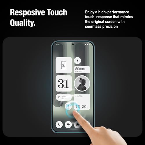 Image of Supershieldz NeoGuard HD+ Tempered Glass Screen Protector Guard Designed for CMF Phone 2 Pro, 9H Hardness, Anti-Static, Case-Friendly, Easy Installation Kit - 1 Pack (6.77 Inch)