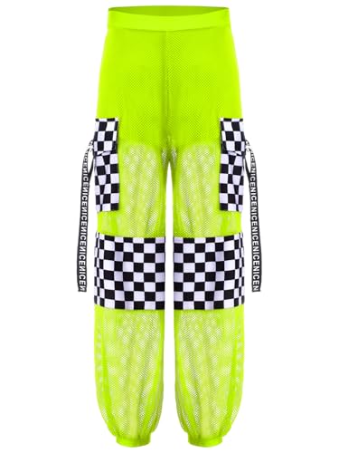 Moily Kids Girls Boys Sweatpants Elastic Waistband Breathable Mesh Jogger Pants with Pockets