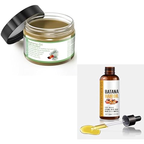 Mysense Dr. Sebi Organic Batana Oil, 100% Pure, Unrefined, Raw, Powerful Blend for Hair Growth, Nourishes and Strengthens, For All Hair Types Cover