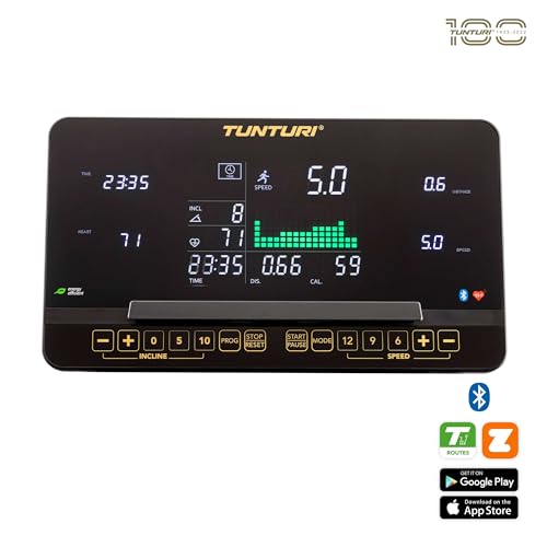 Tunturi T100 Centuri Klappbares Laufband für Zuhause