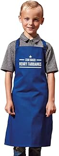 Personalised Kids Childrens Star Baker Apron Baking Cooking Novelty Gift Child Personalized Custom Baking Cookery Fan