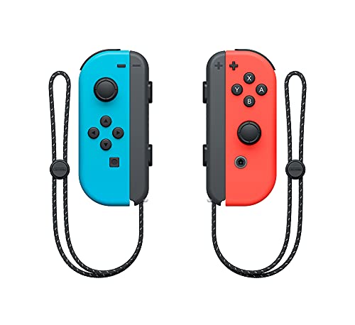 41o+N5EZi9L. SL500  - Nintendo Switch &ndash; OLED Model w/ Neon Red & Neon Blue Joy-Con