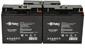 Raion Power RG12180FP 12V 18Ah Replacement SLA Battery for BB EB20-12 - 3 Pack