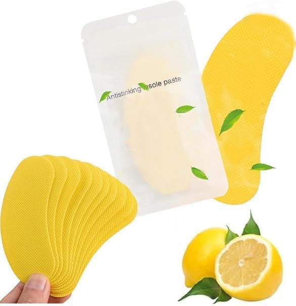 MeeTo Shoe Deoderant Patch Anti Smell Sticker With Sweat Absorbing Shoe Stickers for Odor Removal Long Lasting Fragrance Antistinking Insole Paste LEMON Flavour 20 Piece (Pack of 2) MeeTo Shoe Deoderant Patch Anti Smell Sticker With Sweat Absorbing Shoe Stickers for Odor Removal Long Lasting Fragrance Antistinking Insole Paste LEMON Flavour 20 Piece (Pack of 2)