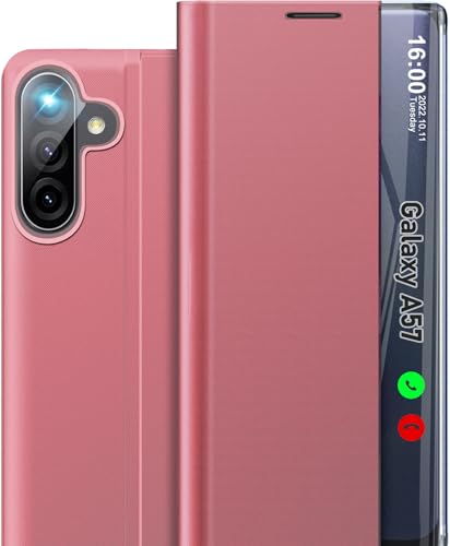 Étui rabat Samsung Galaxy A57 5G antichoc avec support pliable
