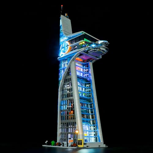 BRIKSMAX Kit de iluminación LED para Lego Marvel Torre de los