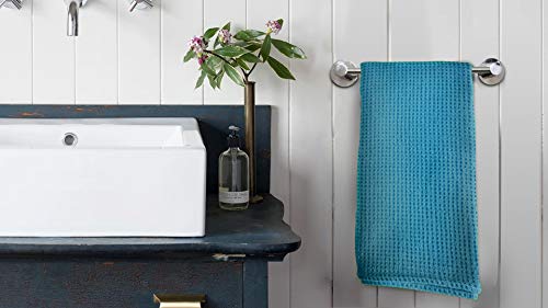 Whitewrap Waffle Bath Towel Ultra Absorbent Fast Drying Soft 100% Organic Cotton Light Weight Premium Luxury Bath-Sheet Hotel Travel Spa Quality - 28" X 55", Sea Port #TOP5