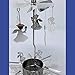 Rotating Angels Candle Holder with Star Base Laser Cut Scandinavian Style