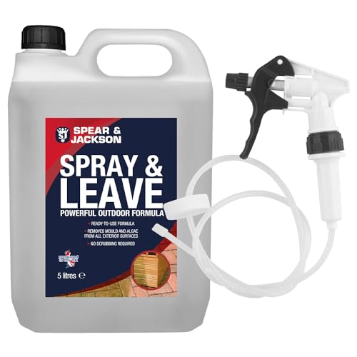 Spear and Jackson - 5L Spray and Leave Ready to Use formula with Long Hose Trigger Spray